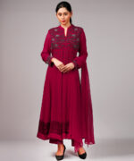 Hand Embroidery Kameez Set